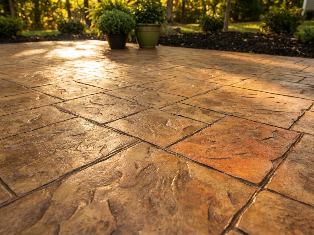 Stamped patio & outdoor living — Tuscaloosa, AL
